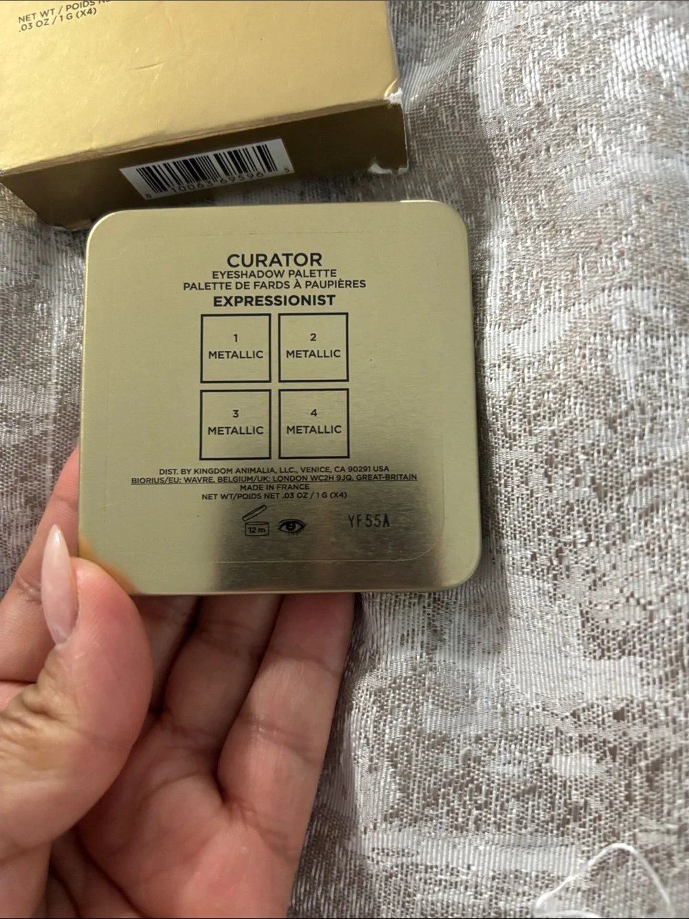 Hourglass Eye Shadow Quad Palette - Expressionist Shimmer